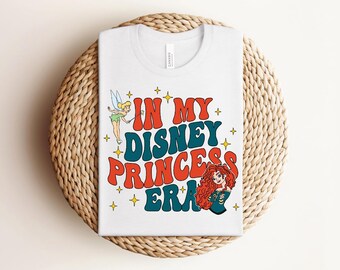 In My Princess Era Shirt, Theme Park Girls Trip Tee, Magic Vacation Sweatshirt, Princess Merida Tee, Princess Family Trip Shirt