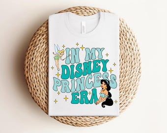 In My Princess Era Shirt, Theme Park Girls Trip Tee, Magic Vacation Sweatshirt,Princess Jasmine Tee, Princess Family Trip Shirt