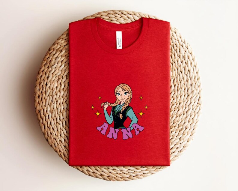 Anna Shirts, Disney Princess Anna Tee, Anna Flounder Shirt, Birthday Girl Trip Shirt, Disney Family Shirts bild 9