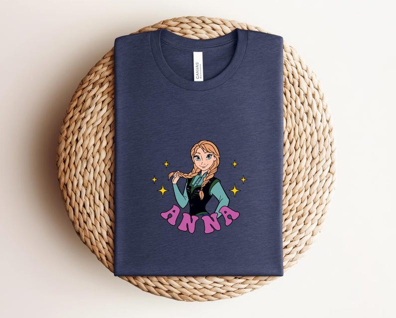 Anna Shirts, Disney Princess Anna Tee, Anna Flounder Shirt, Birthday Girl Trip Shirt, Disney Family Shirts bild 7