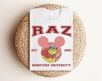 Roz Monsters Inc Shirt, Monster University Shirt, Mike Sulley Disney, Disney Monsters Epcot Shirt, Monsters Inc Birthday Shirt