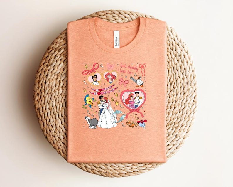The Little Mermaid Shirt, Disney T-shirt, Women's Little Mermaid Ariel Shirt, Ariel Mermaid Shirt, Disney Ariel Shirt image 4