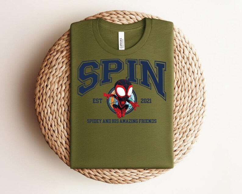 Disney The Amazing Spider Man Shirt, Marvel Avengers Shirt, Vintage Spiderman Comic Shirt, Spider Man T-Shirt, Disney Spider Kids Shirt Bild 3