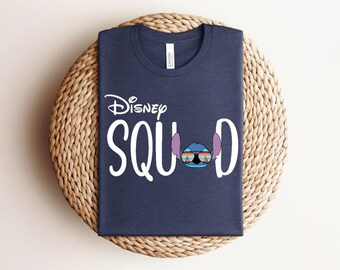 Disney Lilo and Stitch Shirt, Funny Stitch On The Beach Shirt, Disney Family Matching Shirt, Walt Disney World Shirt, Disneyland Trip Shirt