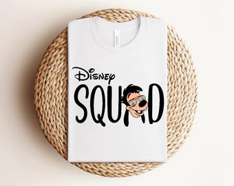 Retro Goofy Shirt, Vintage Disney Friends Tee, White Disney Graphic Tee, Disney Trip Shirt, Best Friend Gift Tee