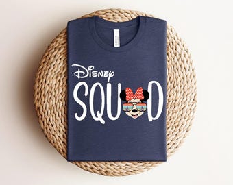 Minnie Sunglasses Disney Shirt, Minnie Mouse Summer Vacation, Disney World Family Trip Shirt, Rainbow Minnie Shirt, Minnie Sunglasses Gift