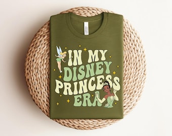 In My Princess Era Shirt, Theme Park Girls Trip Tee, Magic Vacation Sweatshirt,Princess Tiana Tee, Princess Family Trip Shirt