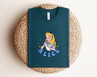 Alice in Wonderland Shirts, Alice Tee, Alice Flounder Shirt, Birthday Girl Trip Shirt, Disney Family Shirts