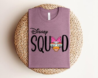 Retro Daisy Shirt, Vintage Disney Friends Tee, White Disney Graphic Tee, Disney Trip Shirt, Best Friend Gift Tee