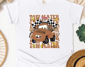 Tow Mater Shirt, Disney Cars Shirt, Disney Pixar Shirt, Tow Mater Tshirt, Cars Birthday Shirt, Disney Family Trip 2025 Shirts