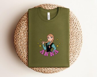 Anna Shirts, Disney Princess Anna Tee, Anna Flounder Shirt, Birthday Girl Trip Shirt, Disney Family Shirts