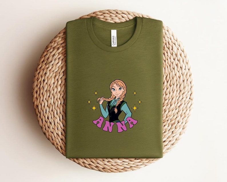 Anna Shirts, Disney Princess Anna Tee, Anna Flounder Shirt, Birthday Girl Trip Shirt, Disney Family Shirts bild 1