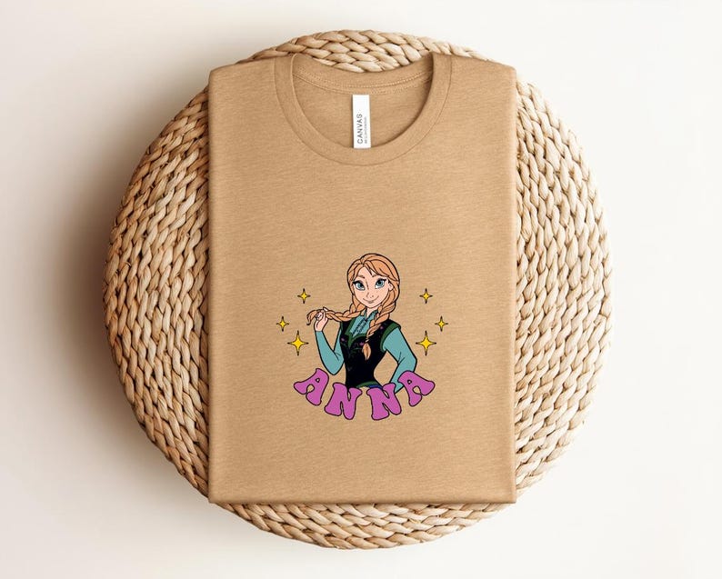 Anna Shirts, Disney Princess Anna Tee, Anna Flounder Shirt, Birthday Girl Trip Shirt, Disney Family Shirts bild 10