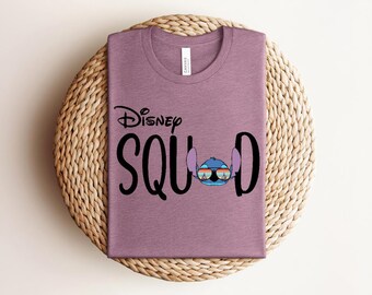 Disney Lilo and Stitch Shirt, Funny Stitch On The Beach Shirt, Disney Family Matching Shirt, Walt Disney World Shirt, Disneyland Trip Shirt