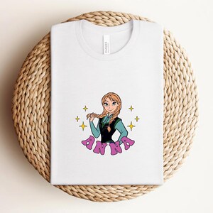 Anna Shirts, Disney Princess Anna Tee, Anna Flounder Shirt, Birthday Girl Trip Shirt, Disney Family Shirts bild 12