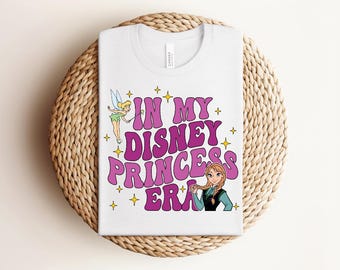In My Princess Era Shirt, Theme Park Girls Trip Tee, Magic Vacation Sweatshirt, Princess Anna Tee, Princess Family Trip Shirt