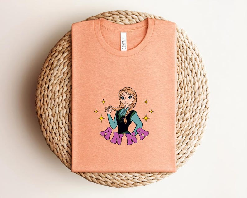 Anna Shirts, Disney Princess Anna Tee, Anna Flounder Shirt, Birthday Girl Trip Shirt, Disney Family Shirts bild 5