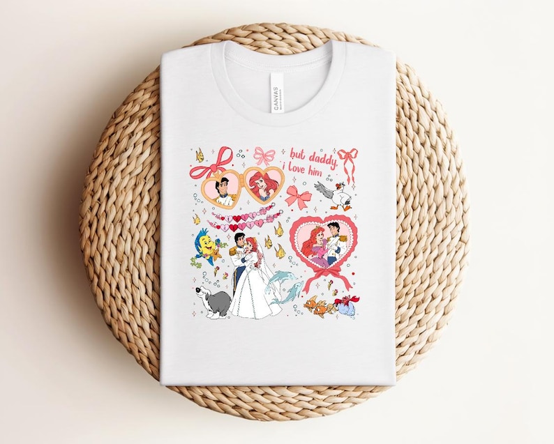 The Little Mermaid Shirt, Disney T-shirt, Women's Little Mermaid Ariel Shirt, Ariel Mermaid Shirt, Disney Ariel Shirt image 1