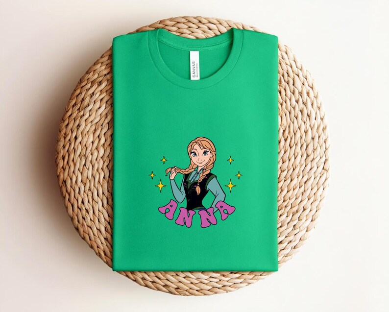 Anna Shirts, Disney Princess Anna Tee, Anna Flounder Shirt, Birthday Girl Trip Shirt, Disney Family Shirts bild 6