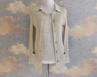 champagne cardigan