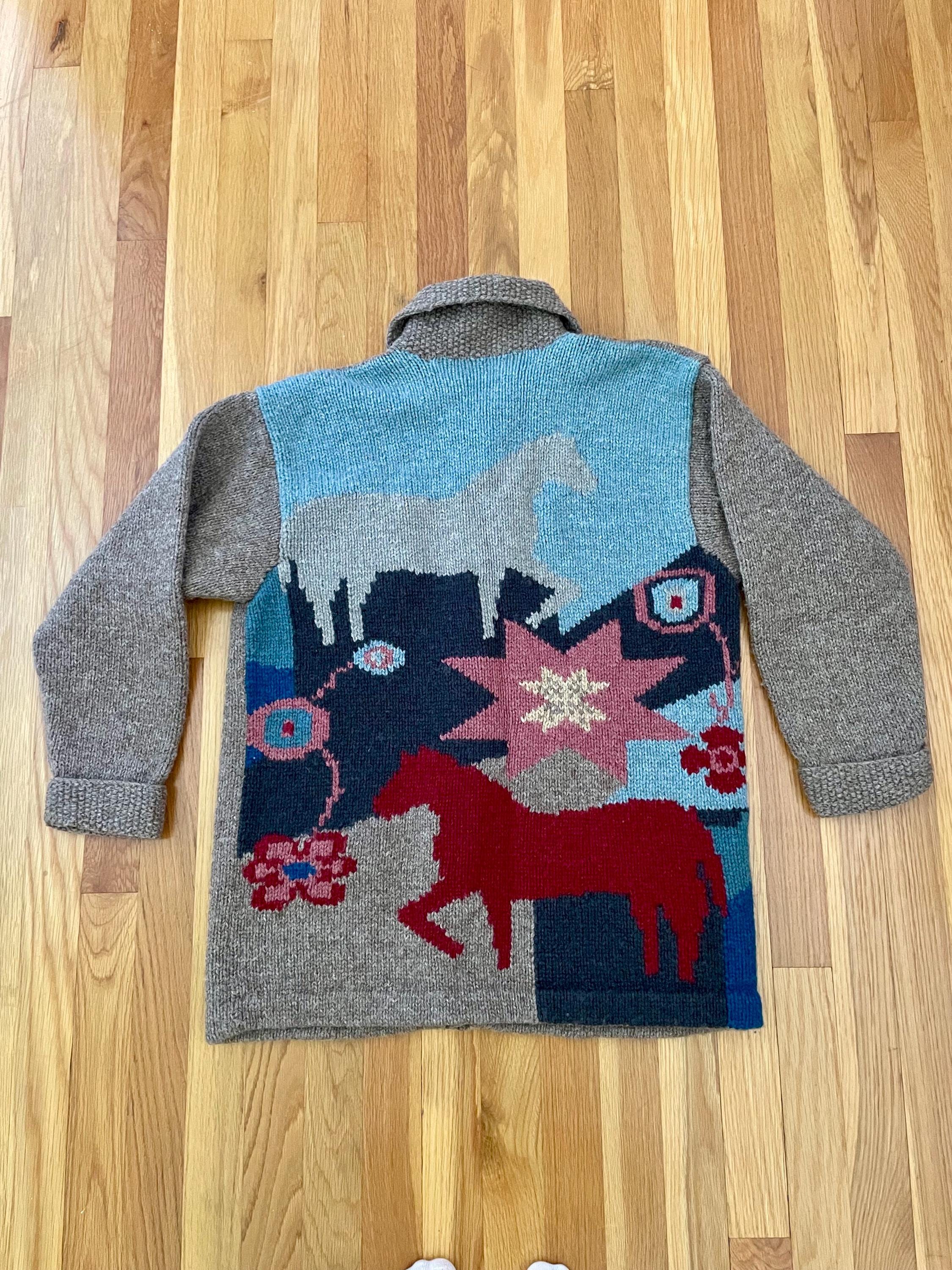 Rare Vintage 1990 Ralph Lauren Polo Country Equestrian Wool