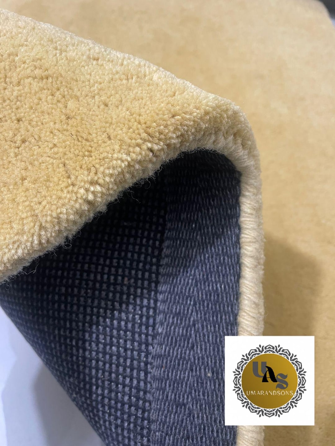 Light Yellow Color Rug Solid Light Yellow Hand Tufted Wool Rug | Minimalist Modern Plain Area ...