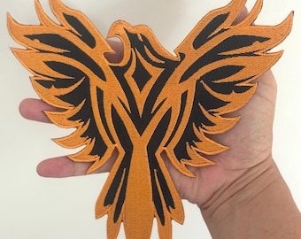 Phoenix Phenix Sacred God of Fire Resurrection Immortal symbol Embroidery Iron-On Sew-On Patches