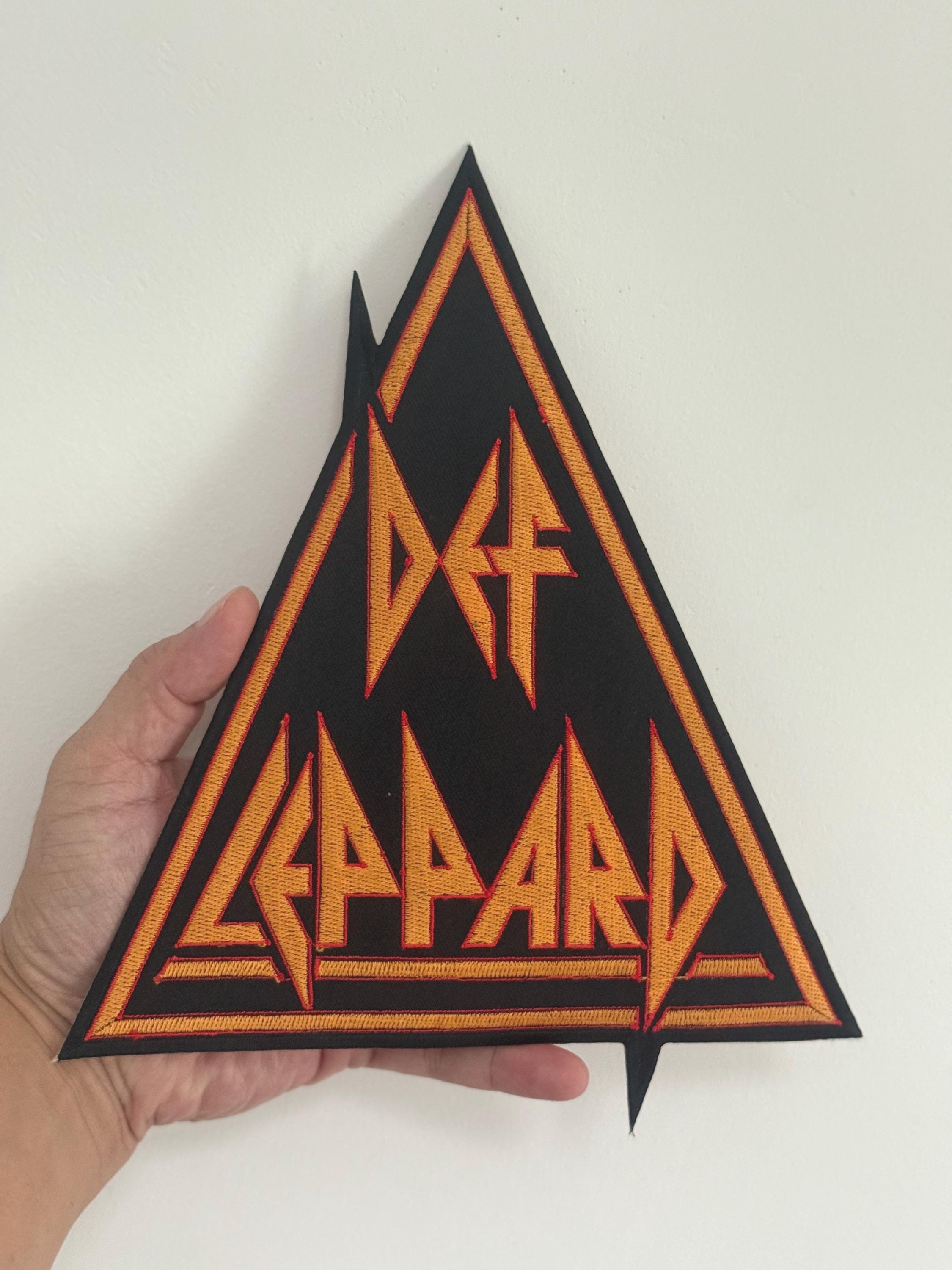 Def Leppard Logo Patch, Embroidered Iron-on (10x8.1 Inches) - Etsy