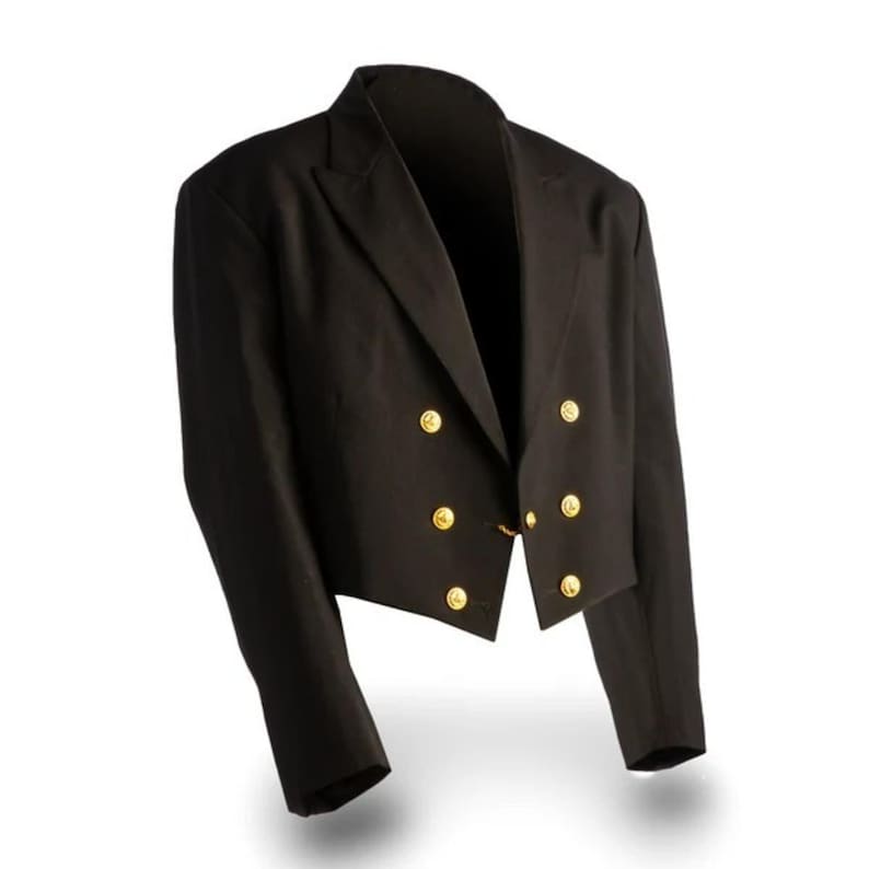 Men's US Army Inspired Mess Blue Jacket: Silk Lined Tropical Jacket - Etsy
