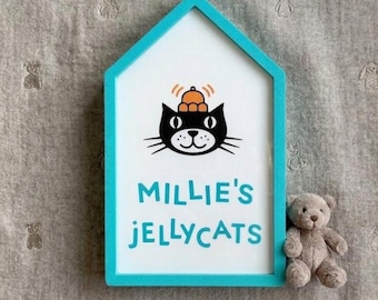 Personalised Jellycats Display Sign - Iconic Jellycats Font | Multiple colours available | 3D printed