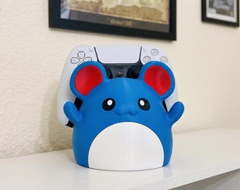 Soporte universal para mando Marill / Decoración de escritorio hecha por fans de Pokémon / Accesorio para consola / Regalo para gamers impreso en 3D