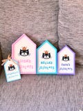 Personalised Jellycat Display Sign/Tag - Iconic Jellycats Font | Multiple colours available | 3D printed