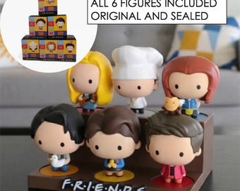 FRIENDS x McDonalds Figures Display Stand | Option to include Figure Collection | Multiple colours available | Novelty Gift 3D Printed