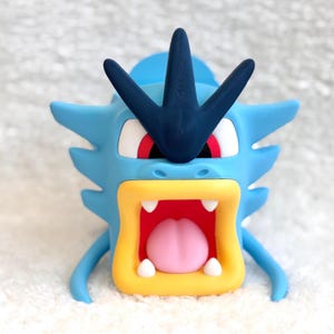 Gyarados Universal Controller Holder| Pokemon Fan-made Desk Decor | Console Accessory | 3D printed gaming gift image 2