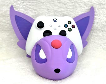 Soporte universal para mando Espeon de gran tamaño / Decoración de escritorio hecha por fans de Pokémon / Accesorio para consola / Regalo para gamers impreso en 3D