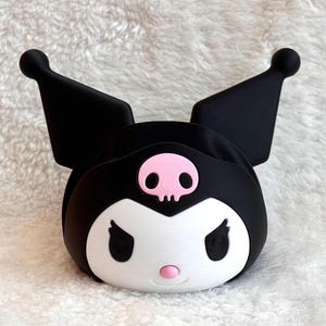 Kuromi Inspired Universal Controller Holder | Cute Pink Desk Decor | Kawaii Gift for Gamer Girls | 3D printed image 2