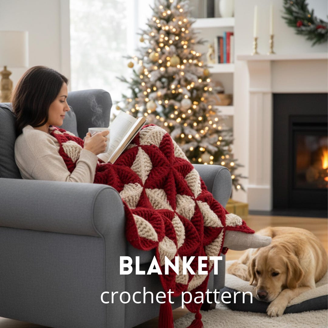 Star Blanket Crochet Pattern: Modern 5-point Throw (PDF) - Etsy