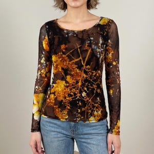 00s VIVIENNE TAM パワーネット シアー 配色トップス アーカイブ 楽天 