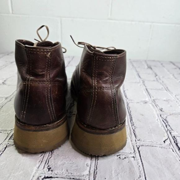 Vintage Red Wing Heritage 3141 Boots, Brown Leather Work  display picture 1