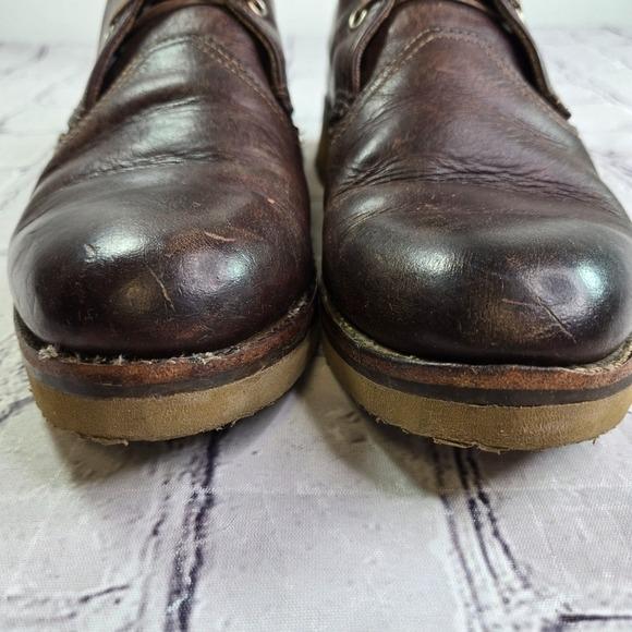 Vintage Red Wing Heritage 3141 Boots, Brown Leather Work  display picture 2