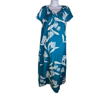 EXCHIC Women's Floral Print Midi Dress - High Waist, Short Sleeve, Knee Length, Stretchy Fabric - View #3