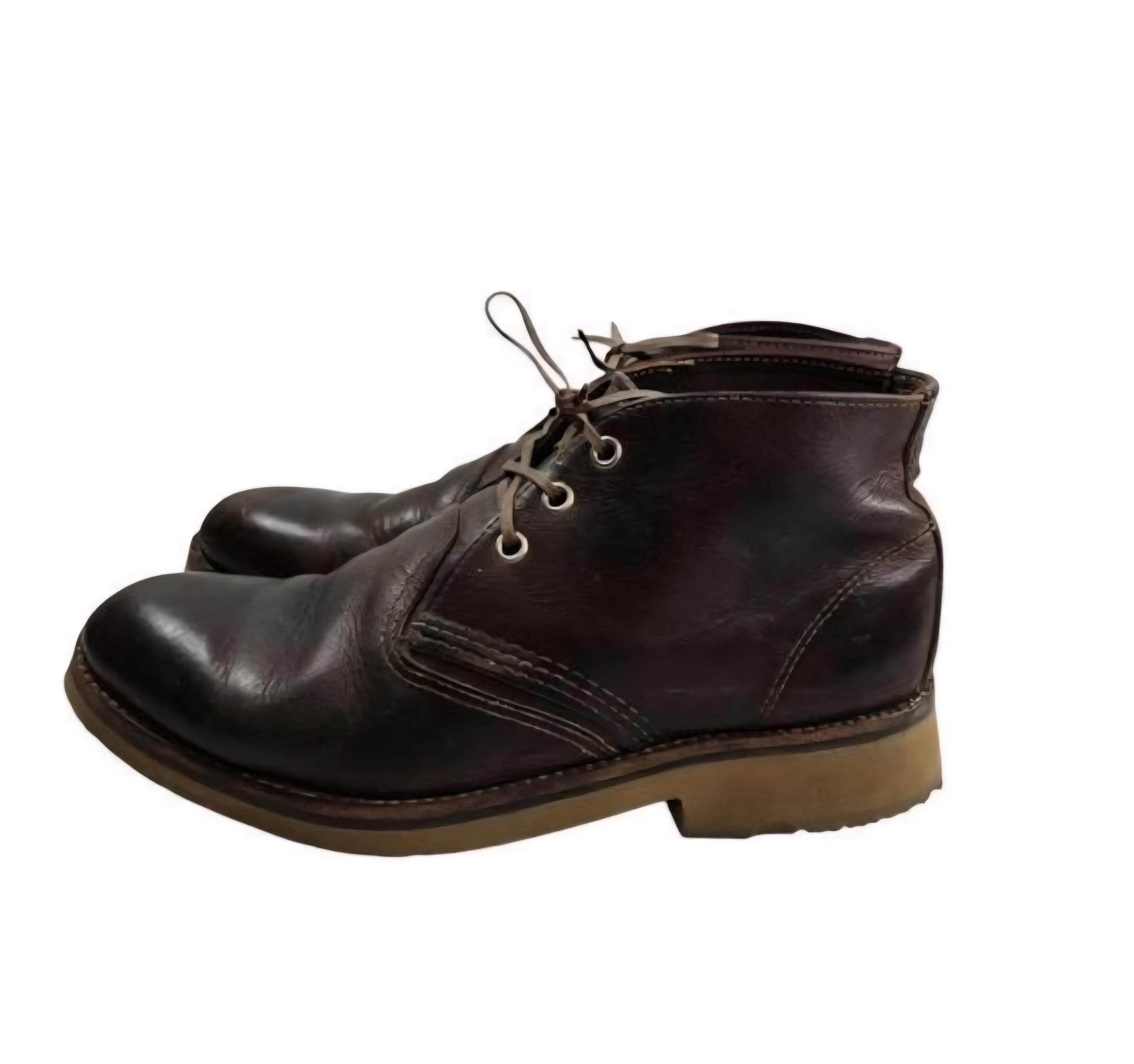 Vtg Red Wing heritage 3141 brown leather low ankle work  display picture 1