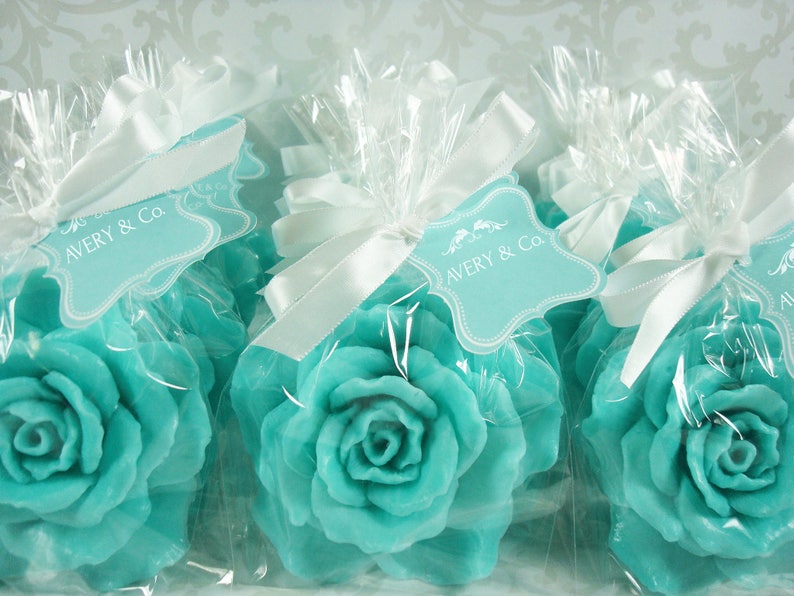 Soap Favors Bridal Shower Favors Rose Soap Favors Set of 75 Etsy