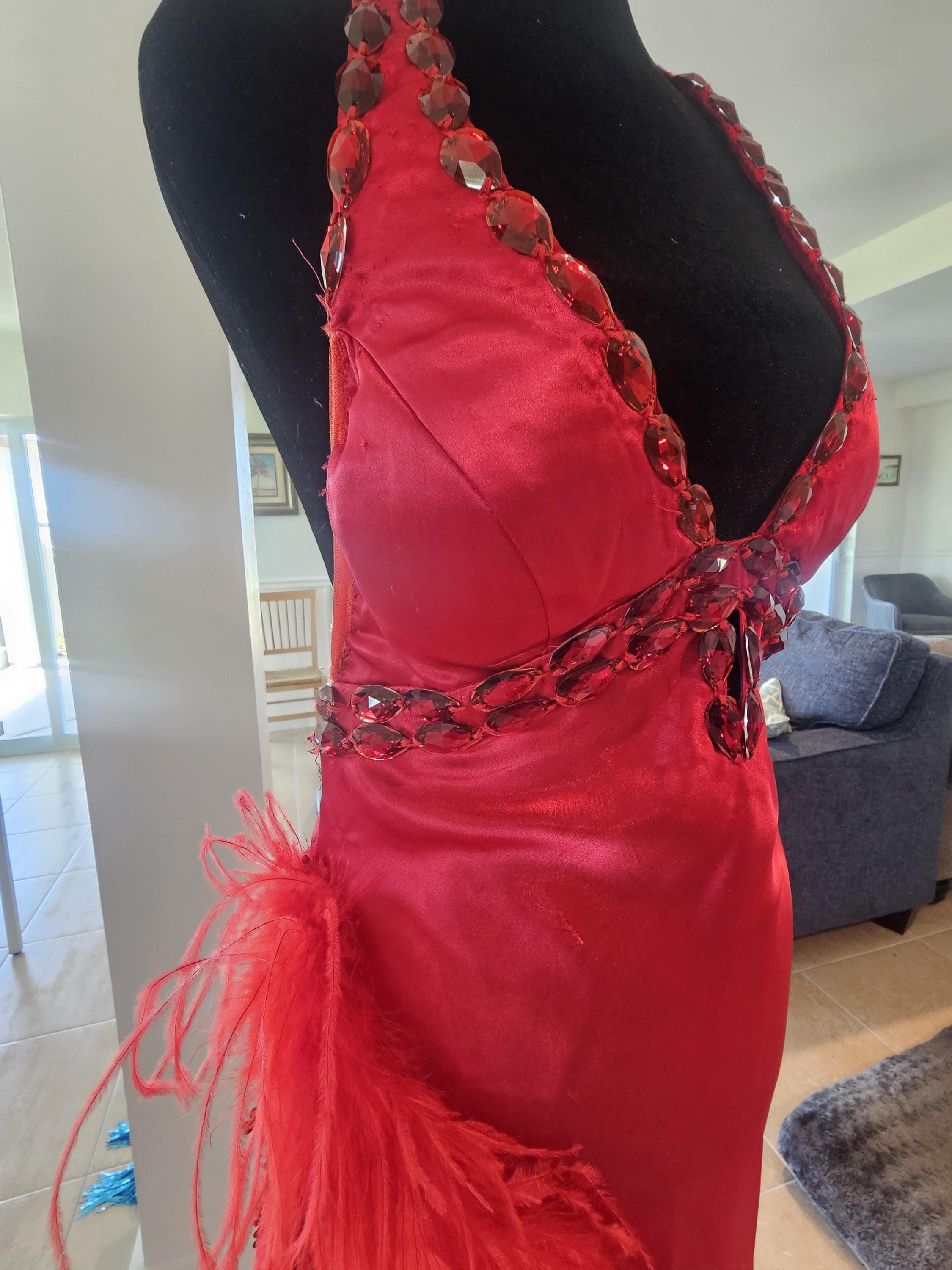 Burlesque Gown - Etsy