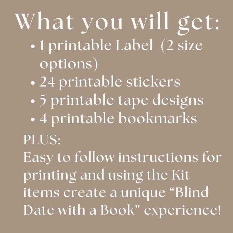 text that provides information about a product or service, including details about the items included in the package and instructions for using the product.