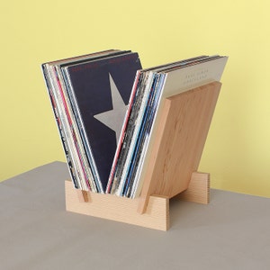 LP Record Stand in Solid Douglas Fir