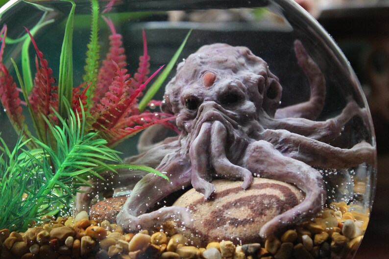 Cthulhu Octopus Pet Aquarium for Lovecraft and Monster Lovers | Etsy