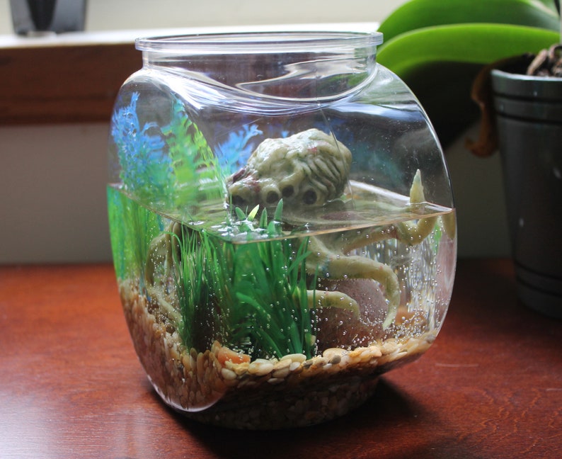 Cthulhu Octopus Pet Aquarium for Lovecraft and Monster Lovers Etsy
