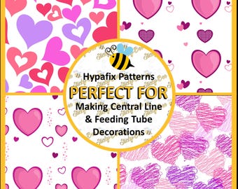 Tubie Tape 4x10" | Valentine's Volume 8 | Medical Dressing | Picc Line | Feeding Tube | NG Tube | Medical Tape | Breathing Tube | Chemo Port
