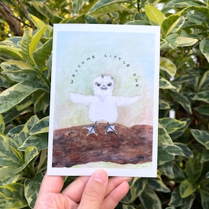 Welcome Little One (Manu-O-Kū) - Hawaii Greeting Card